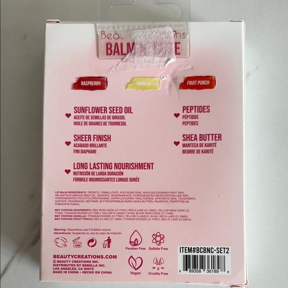 Beauty Creations Pink Tan Bath & Body Essentials New in box - Picture 3 of 4